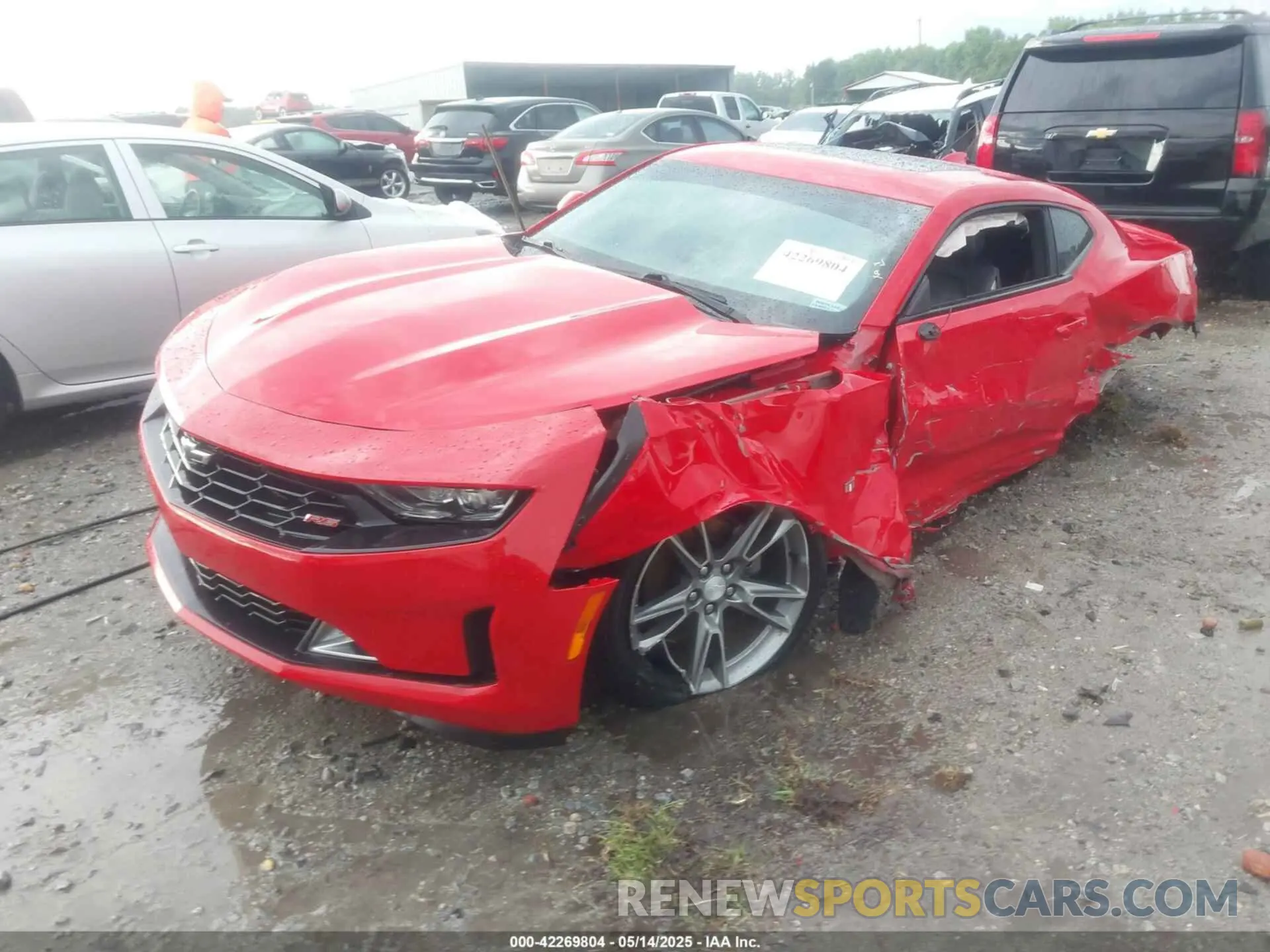 2 Фотография поврежденного автомобиля 1G1FD1RSXK0121980 CHEVROLET CAMARO 2019