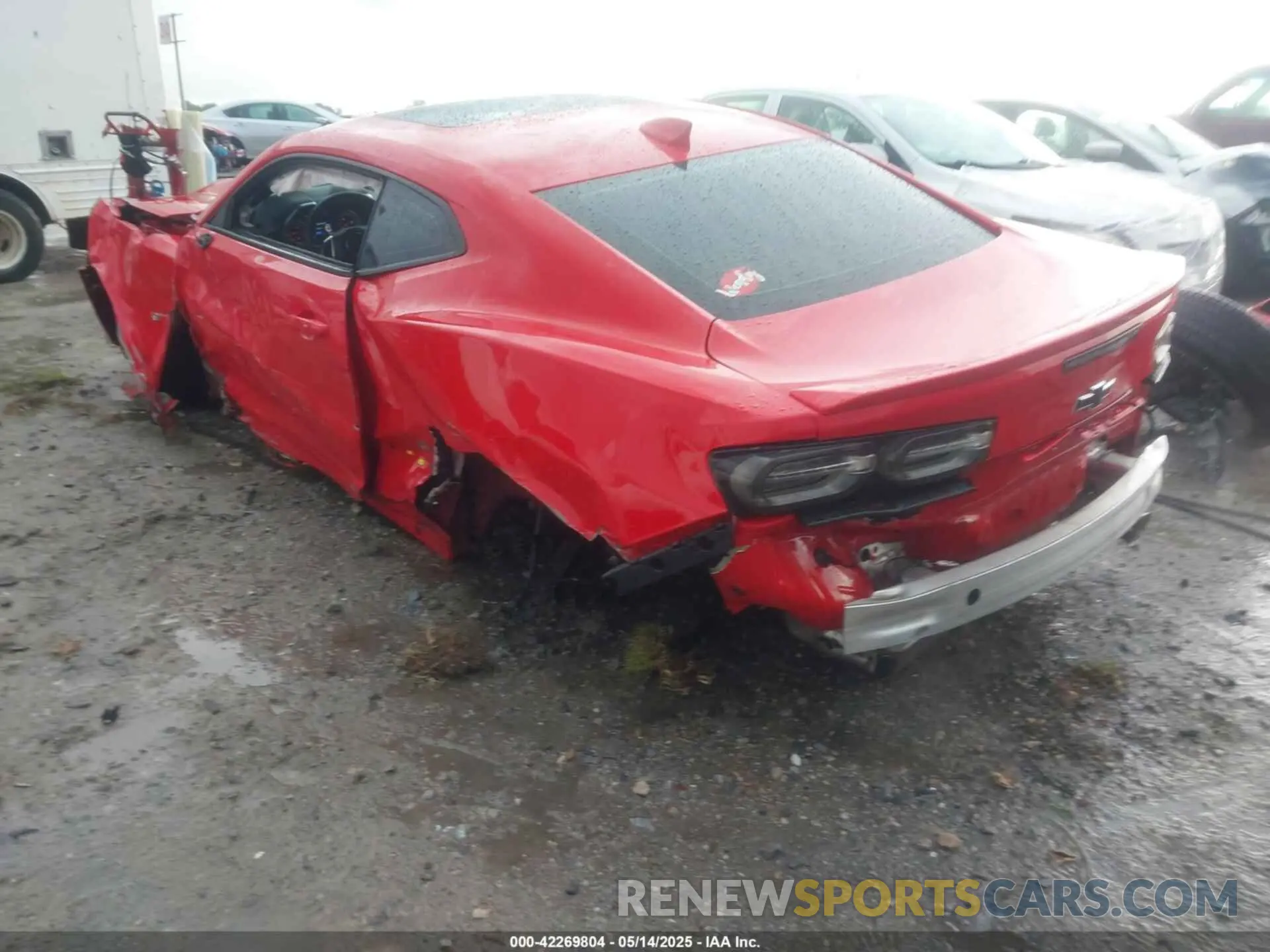 3 Фотография поврежденного автомобиля 1G1FD1RSXK0121980 CHEVROLET CAMARO 2019