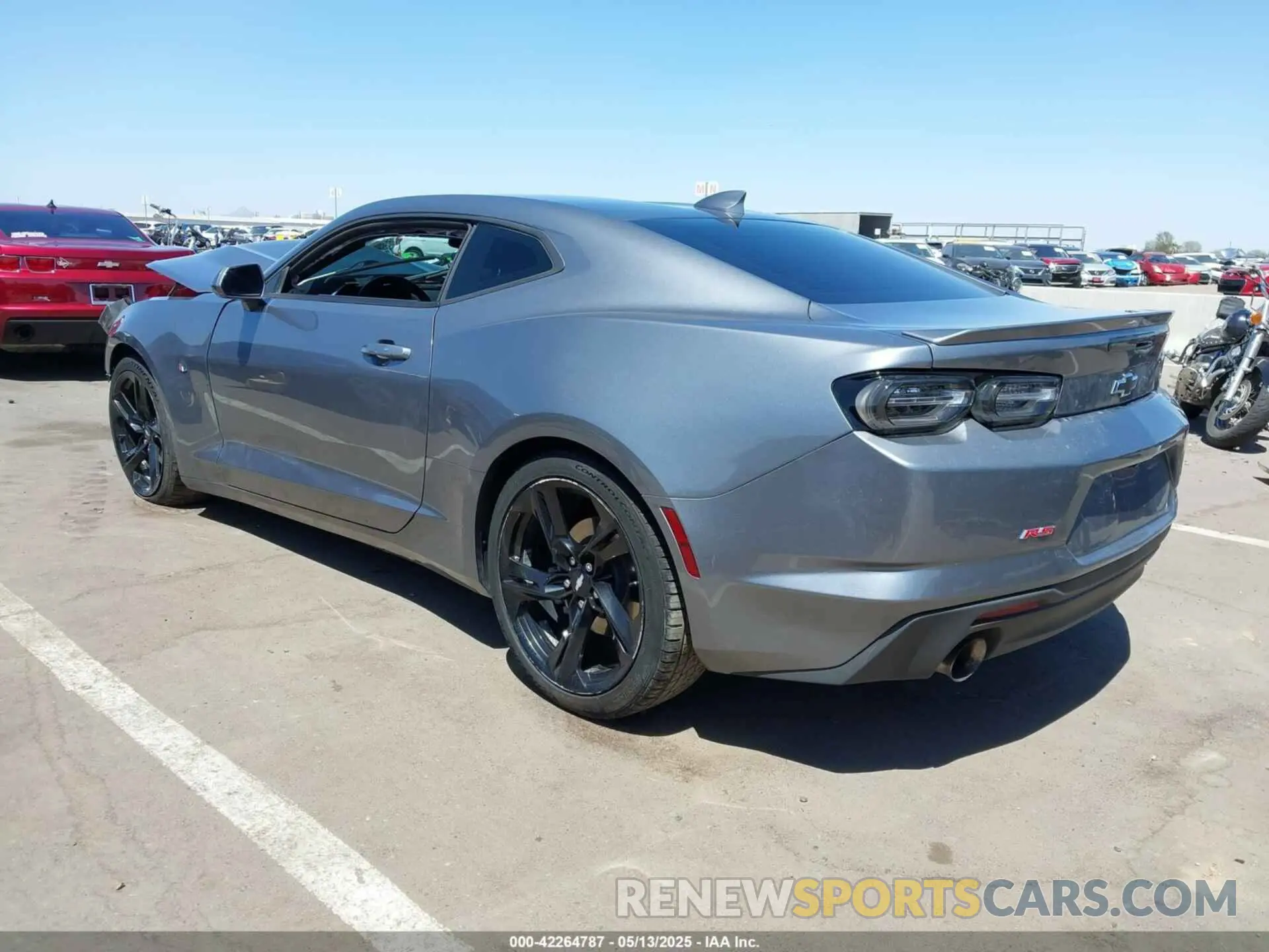 3 Photograph of a damaged car 1G1FD1RX0K0145376 CHEVROLET CAMARO 2019