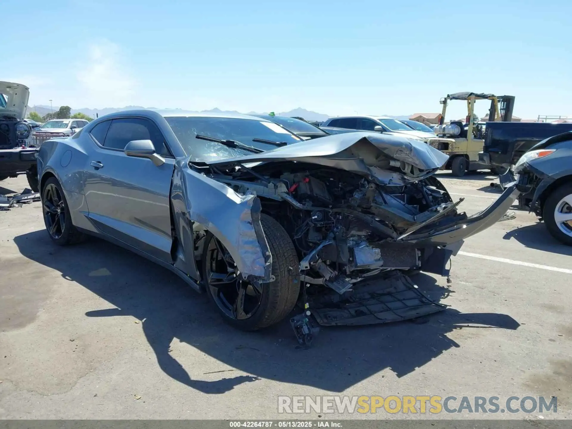 6 Photograph of a damaged car 1G1FD1RX0K0145376 CHEVROLET CAMARO 2019