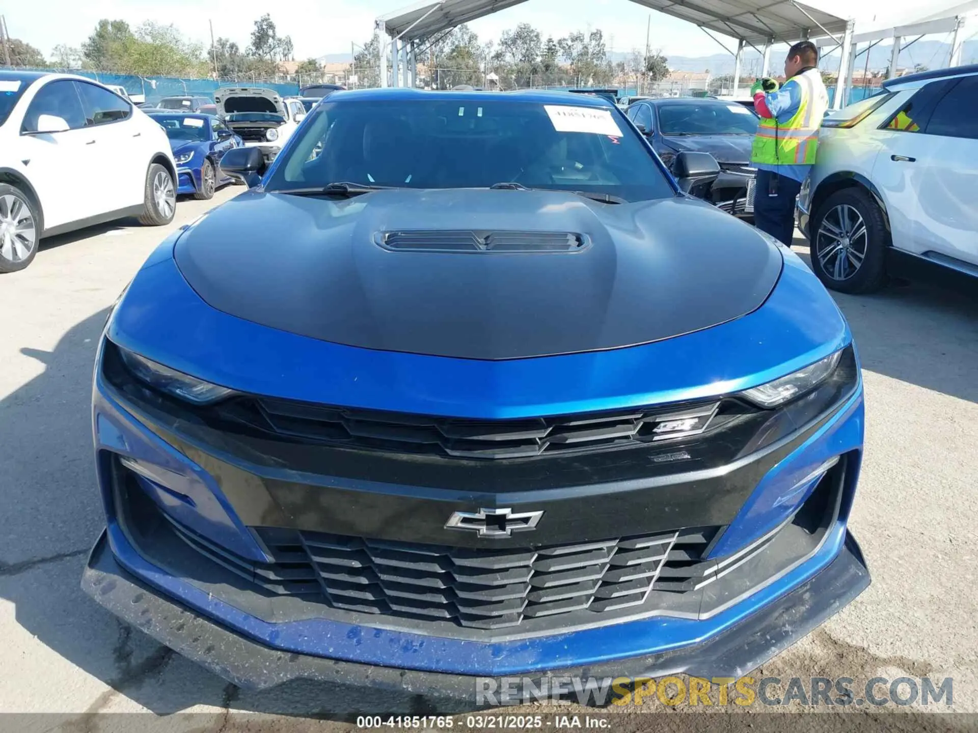 12 Photograph of a damaged car 1G1FE1R74K0156829 CHEVROLET CAMARO 2019