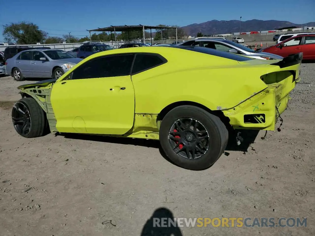 2 Фотография поврежденного автомобиля 1G1FE1R76K0142219 CHEVROLET CAMARO 2019