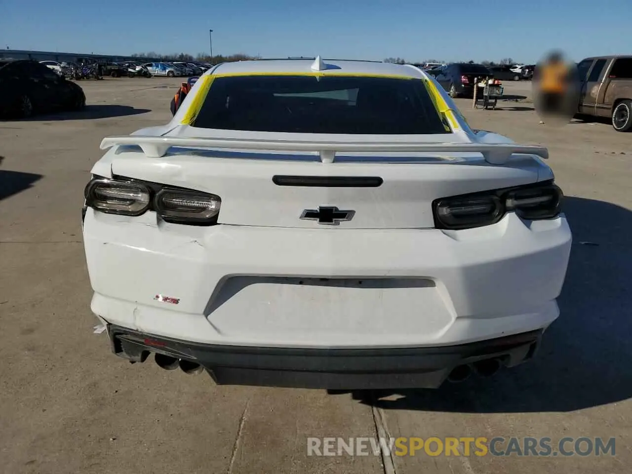 6 Photograph of a damaged car 1G1FF1R70K0153911 CHEVROLET CAMARO 2019