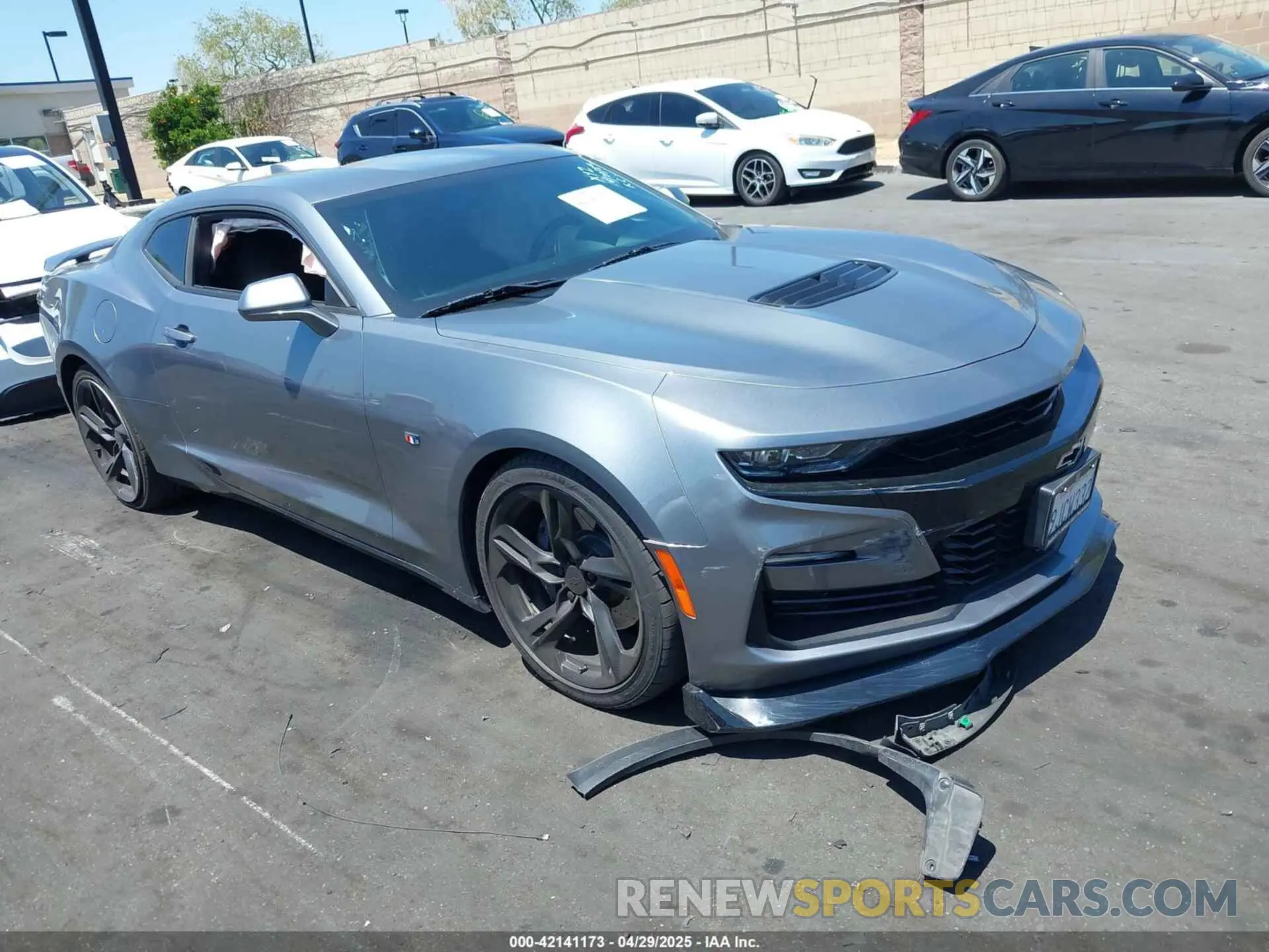 1 Фотография поврежденного автомобиля 1G1FF1R72K0115063 CHEVROLET CAMARO 2019