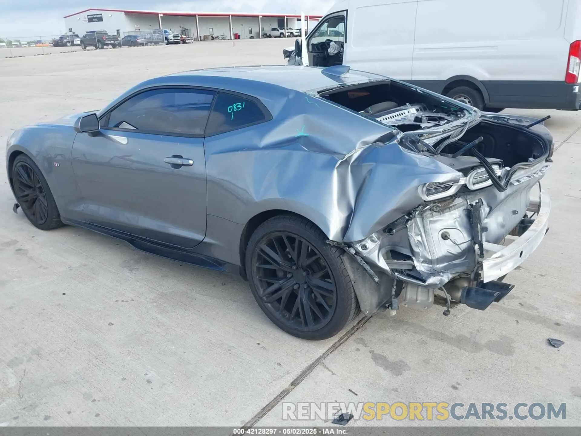 3 Photograph of a damaged car 1G1FF1R77K0150018 CHEVROLET CAMARO 2019