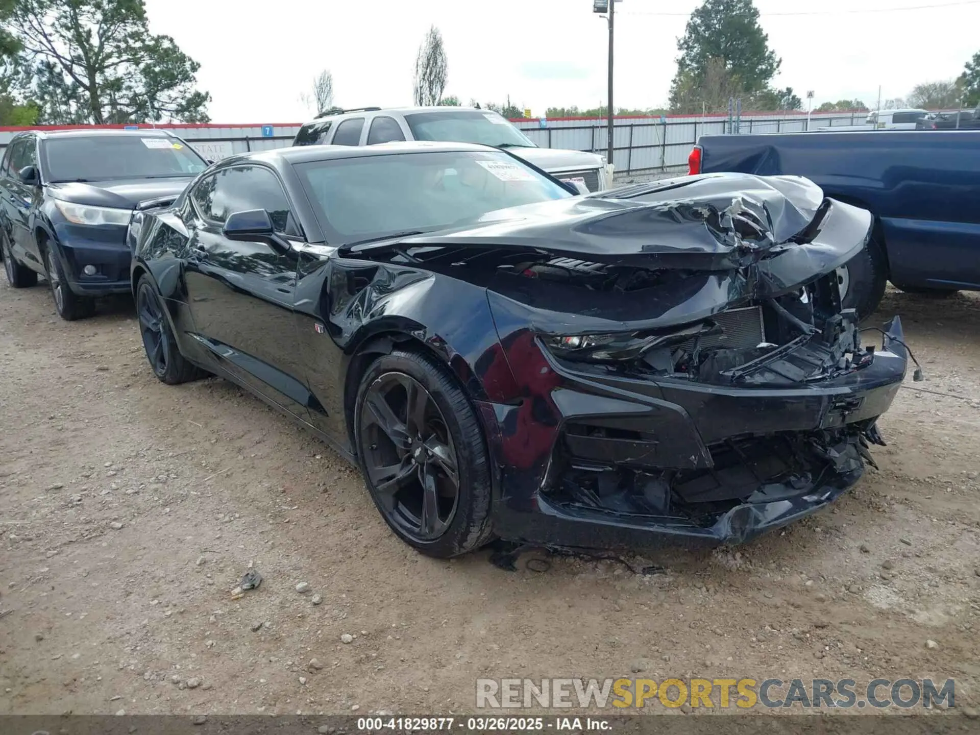 1 Photograph of a damaged car 1G1FF1R78K0154918 CHEVROLET CAMARO 2019