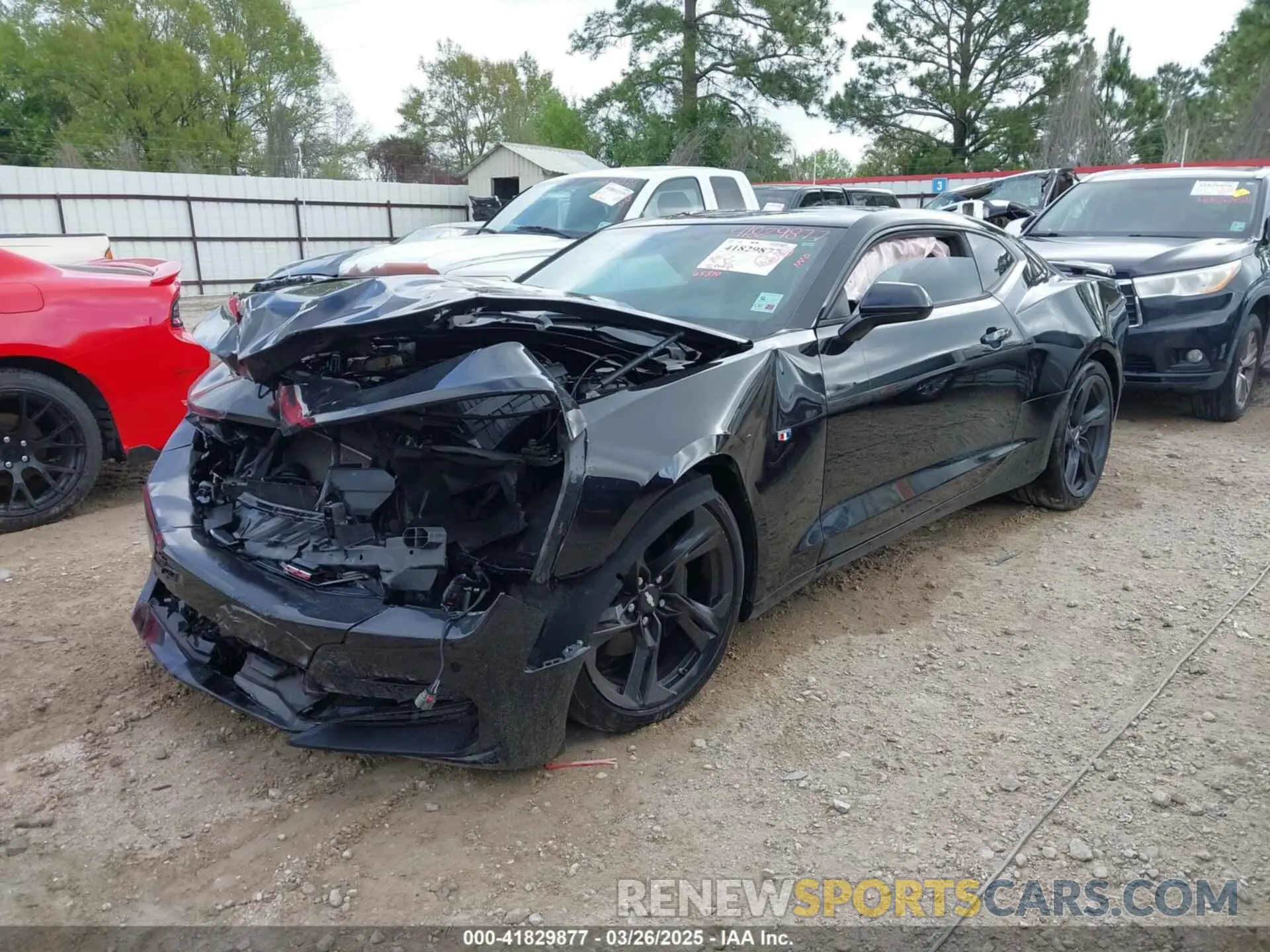 2 Photograph of a damaged car 1G1FF1R78K0154918 CHEVROLET CAMARO 2019
