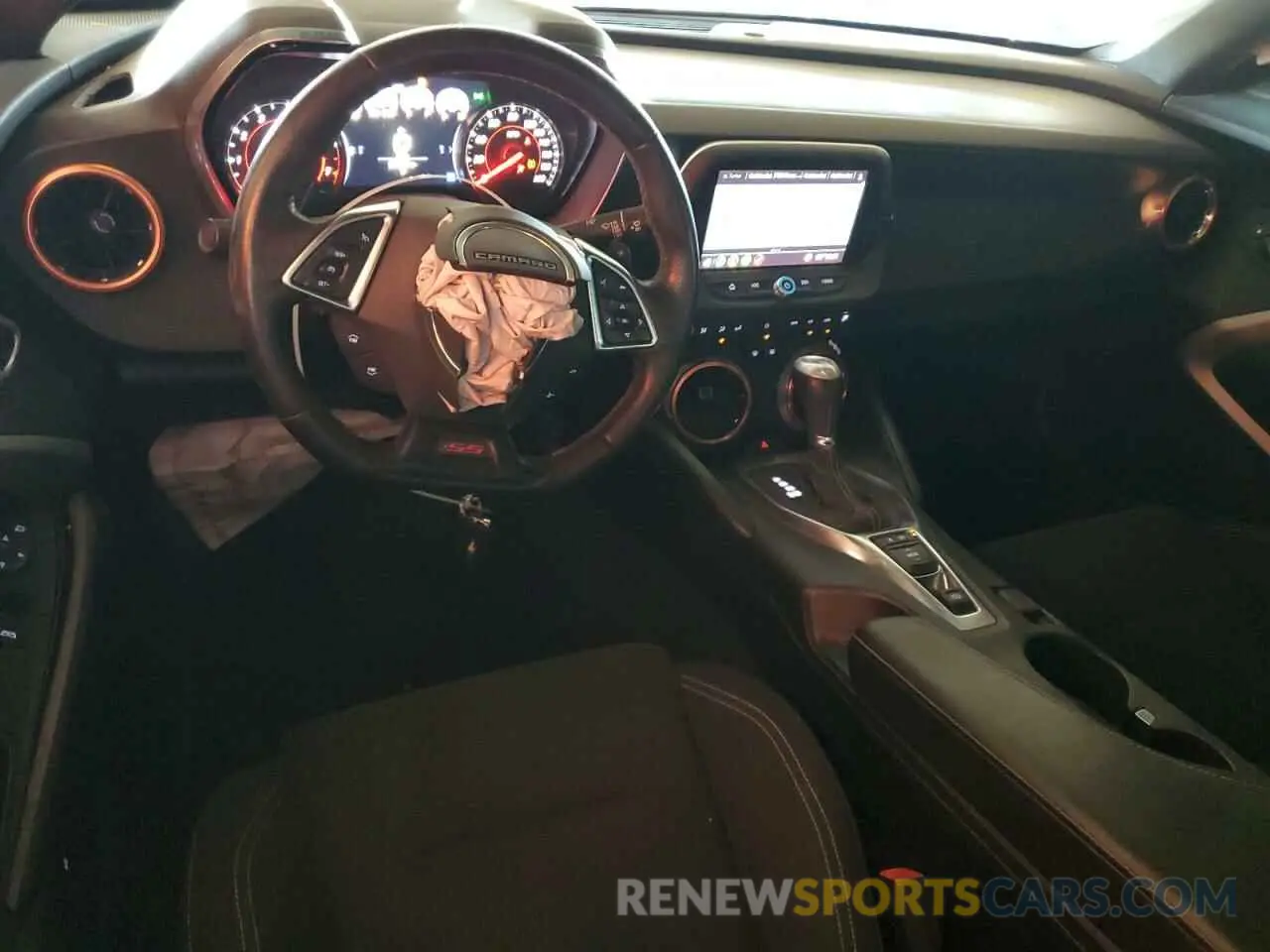 8 Photograph of a damaged car 1G1FF1R79K0113648 CHEVROLET CAMARO 2019