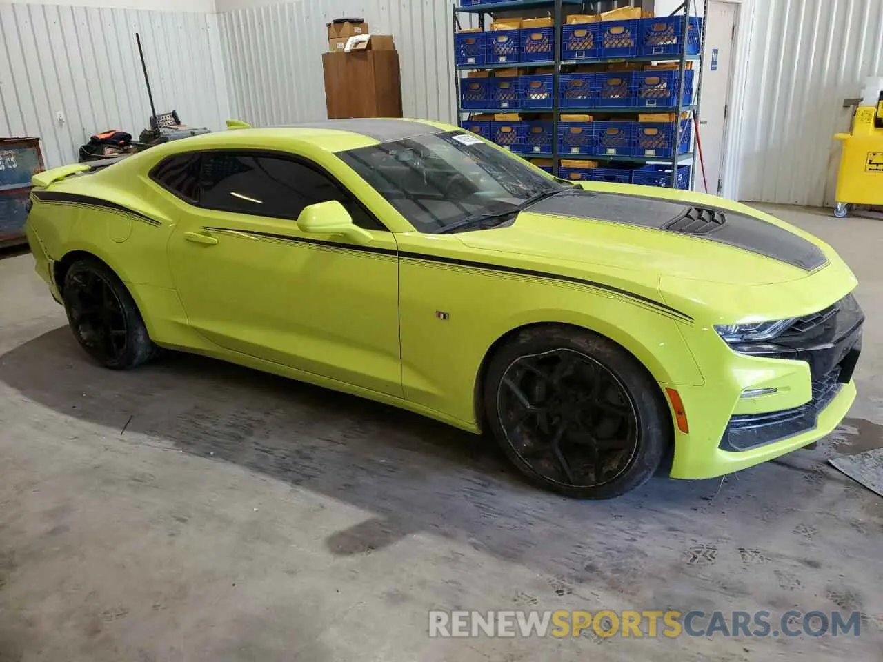 4 Фотография поврежденного автомобиля 1G1FF1R7XK0144813 CHEVROLET CAMARO 2019