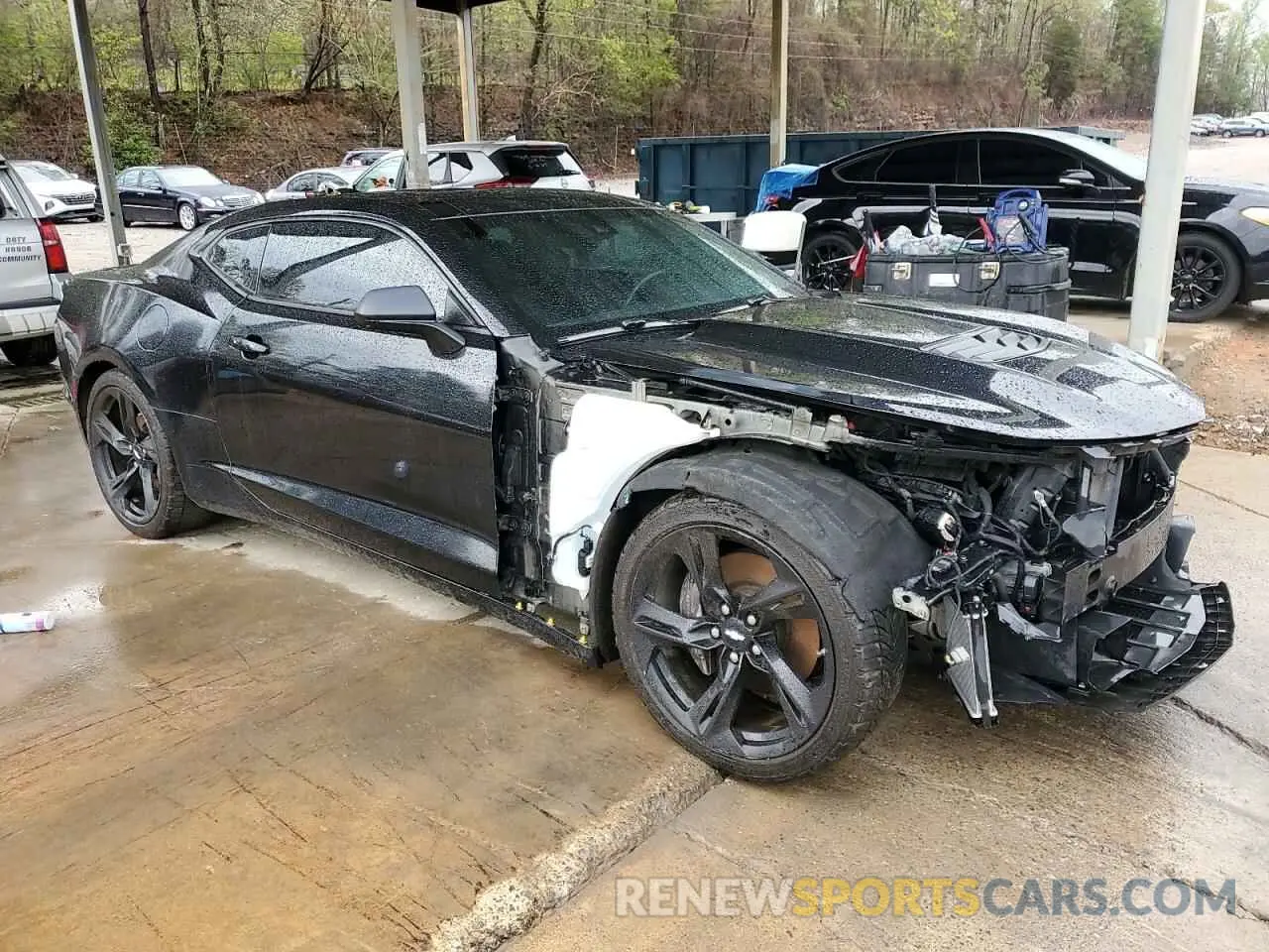 4 Photograph of a damaged car 1G1FH1R70K0146970 CHEVROLET CAMARO 2019