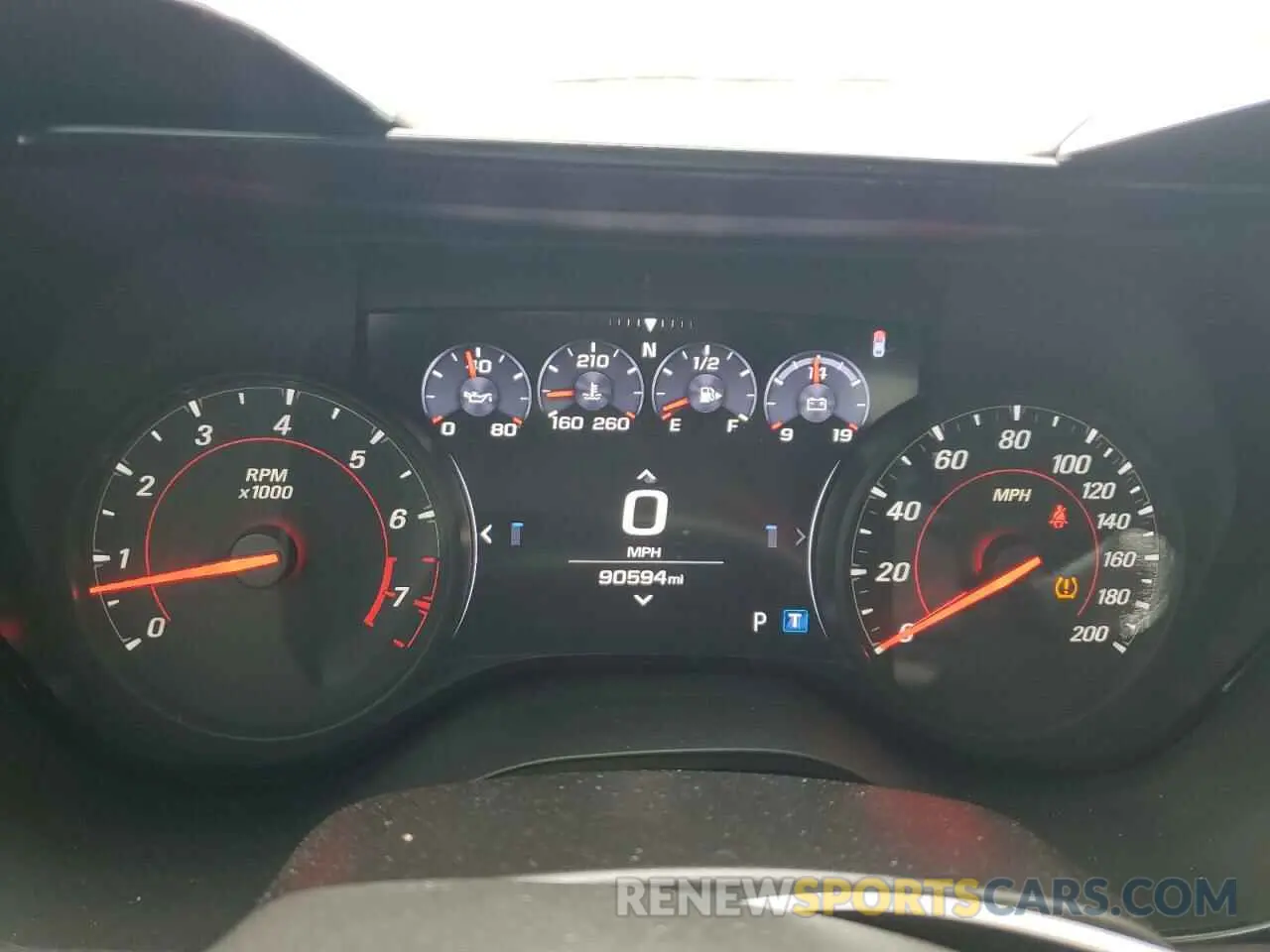 9 Photograph of a damaged car 1G1FH1R70K0146970 CHEVROLET CAMARO 2019
