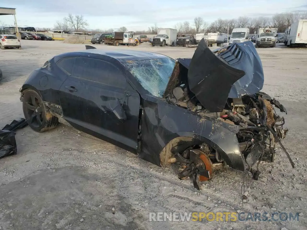 4 Photograph of a damaged car 1G1FH1R71K0104517 CHEVROLET CAMARO 2019