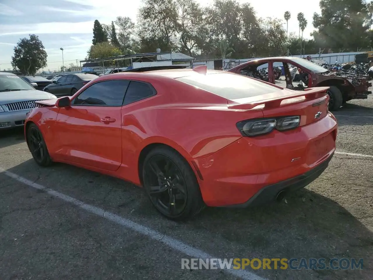 2 Photograph of a damaged car 1G1FH1R71K0132527 CHEVROLET CAMARO 2019