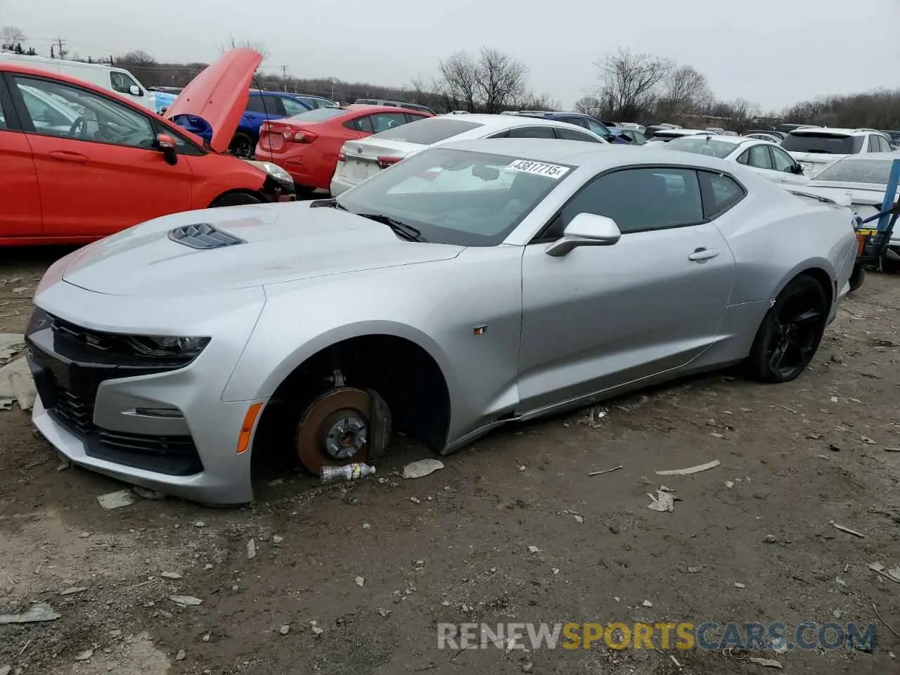 1 Photograph of a damaged car 1G1FH1R75K0121319 CHEVROLET CAMARO 2019