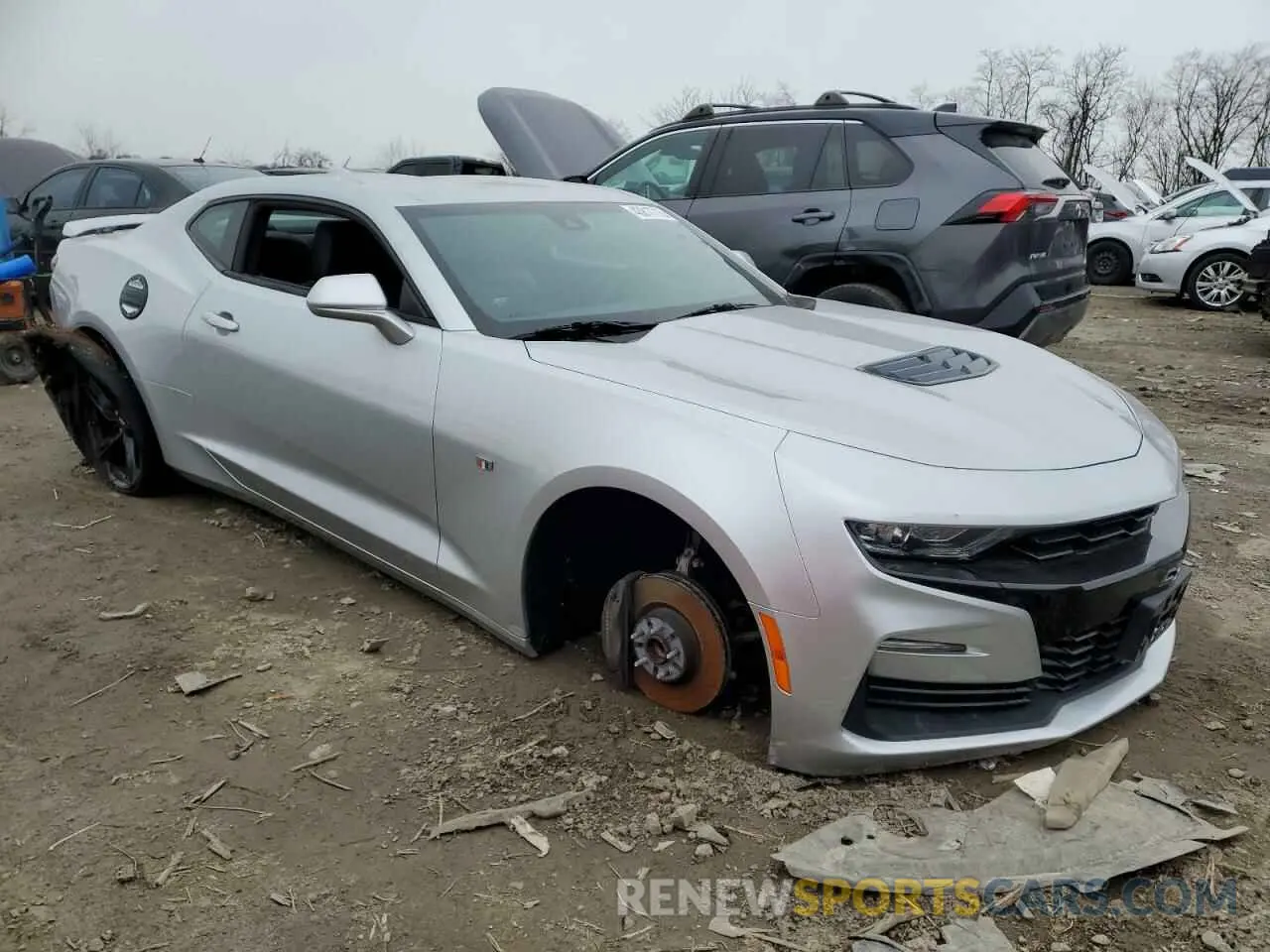 4 Photograph of a damaged car 1G1FH1R75K0121319 CHEVROLET CAMARO 2019