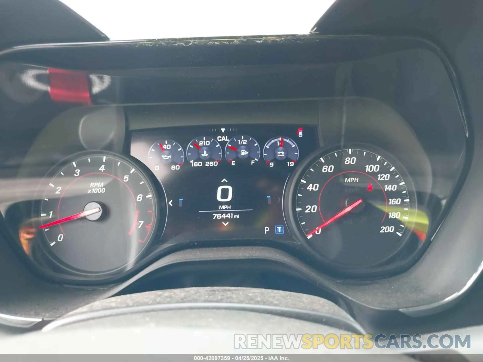 7 Photograph of a damaged car 1G1FH1R76K0151851 CHEVROLET CAMARO 2019