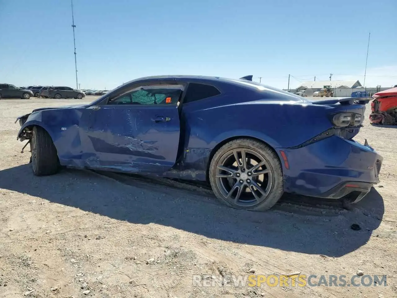 2 Photograph of a damaged car 1G1FH1R7XK0128752 CHEVROLET CAMARO 2019