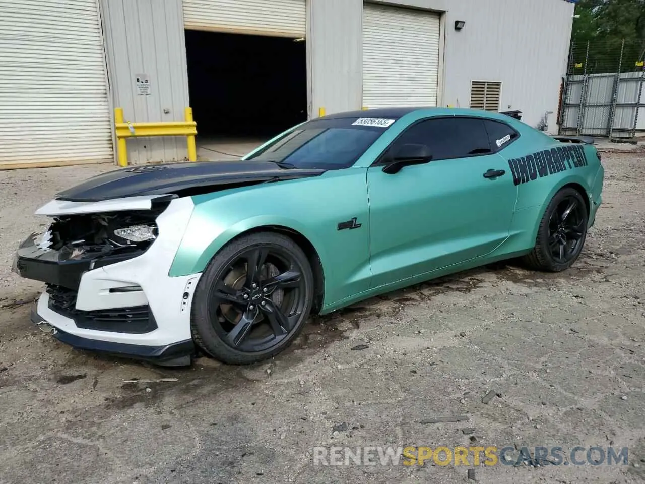 1 Photograph of a damaged car 1G1FH1R7XK0135930 CHEVROLET CAMARO 2019