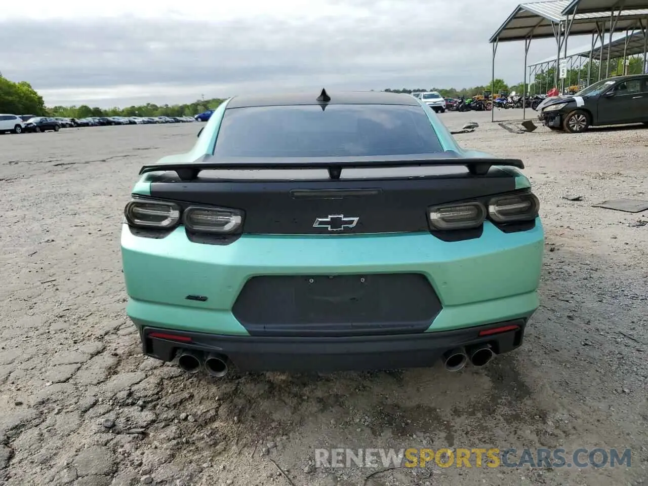 6 Photograph of a damaged car 1G1FH1R7XK0135930 CHEVROLET CAMARO 2019