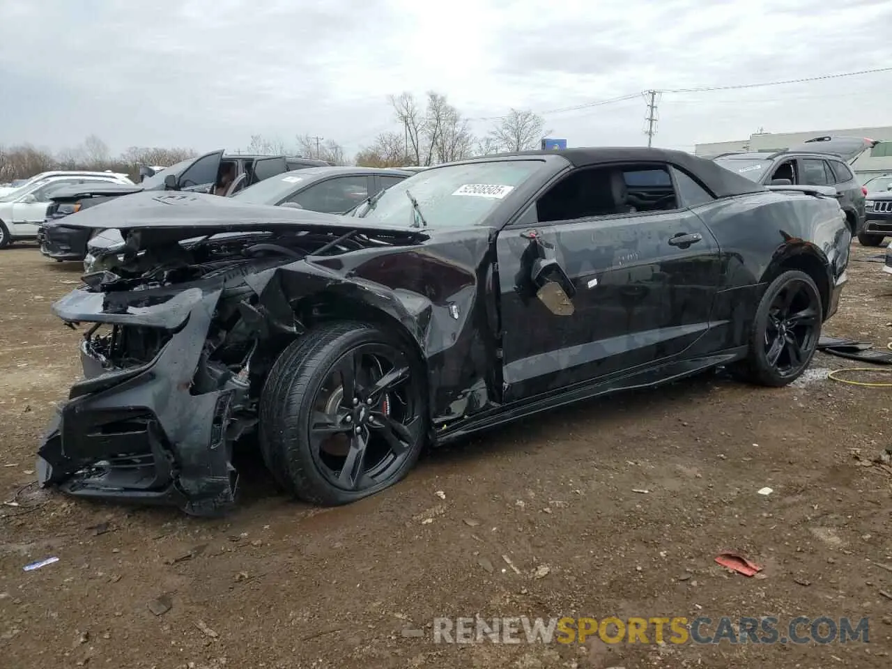 1 Photograph of a damaged car 1G1FH3D70K0138323 CHEVROLET CAMARO 2019