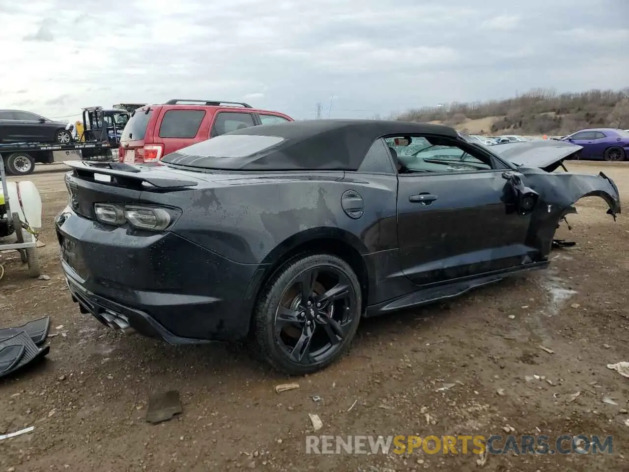 3 Photograph of a damaged car 1G1FH3D70K0138323 CHEVROLET CAMARO 2019