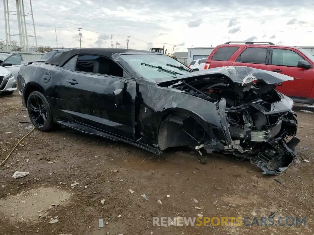 4 Photograph of a damaged car 1G1FH3D70K0138323 CHEVROLET CAMARO 2019