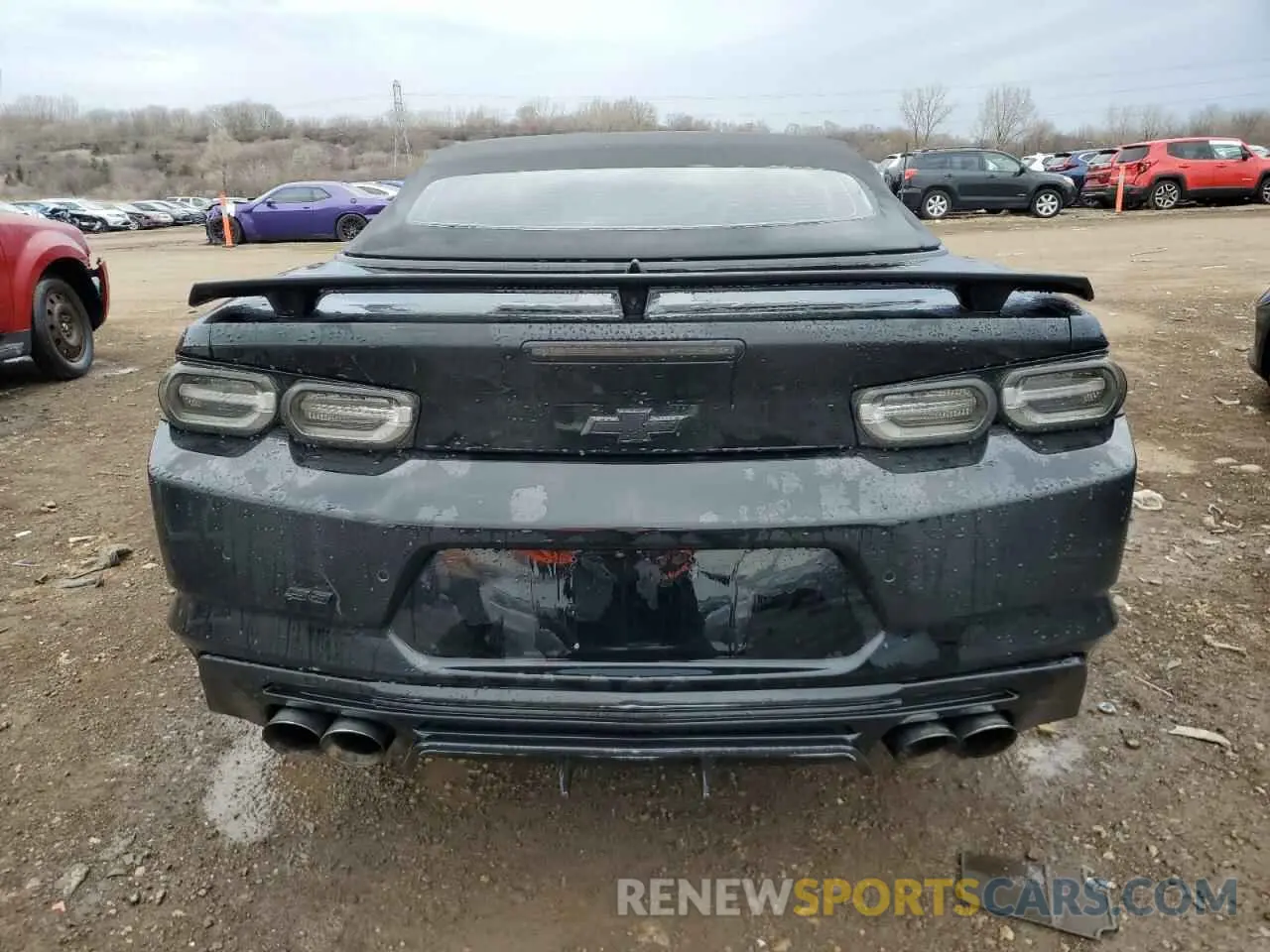 6 Photograph of a damaged car 1G1FH3D70K0138323 CHEVROLET CAMARO 2019