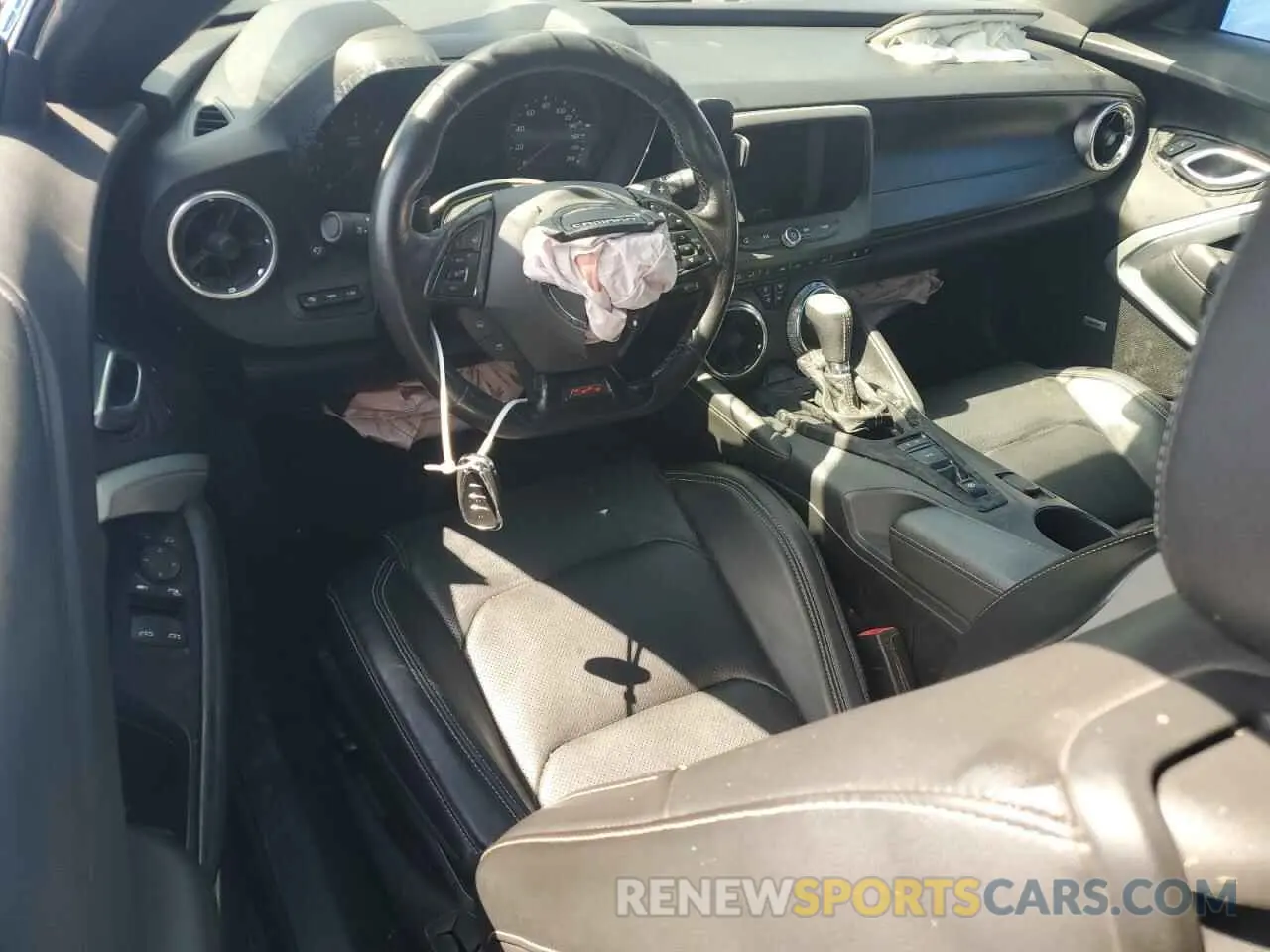 8 Photograph of a damaged car 1G1FH3D70K0138323 CHEVROLET CAMARO 2019