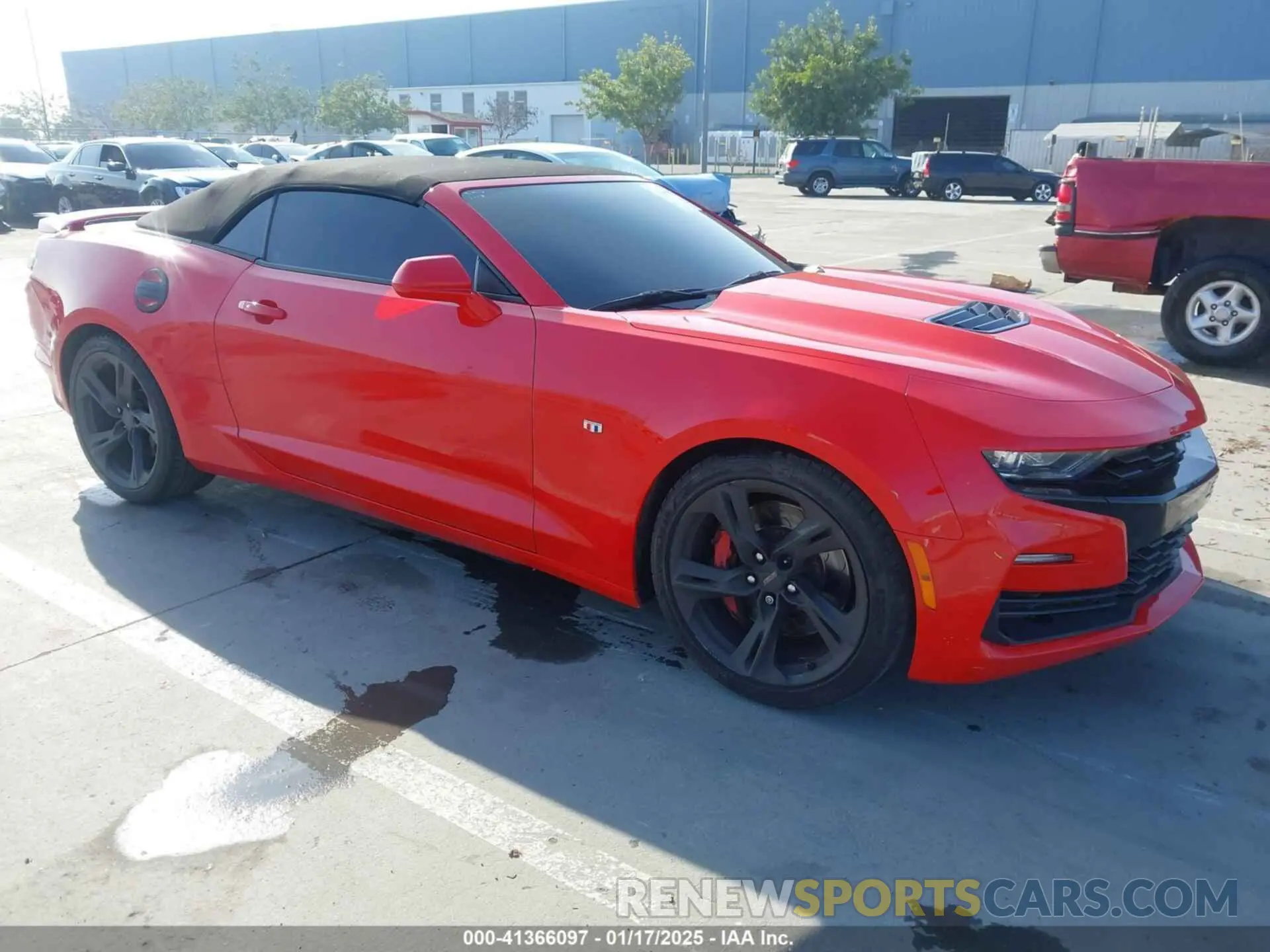 1 Photograph of a damaged car 1G1FH3D71K0126925 CHEVROLET CAMARO 2019