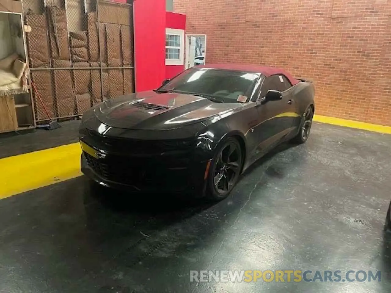 2 Photograph of a damaged car 1G1FH3D72K0137481 CHEVROLET CAMARO 2019