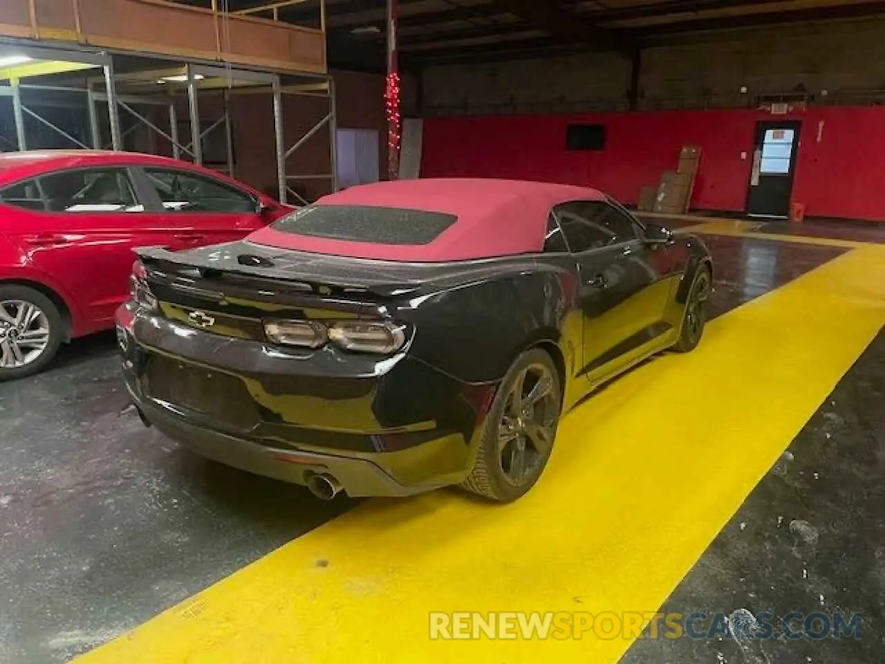 4 Photograph of a damaged car 1G1FH3D72K0137481 CHEVROLET CAMARO 2019