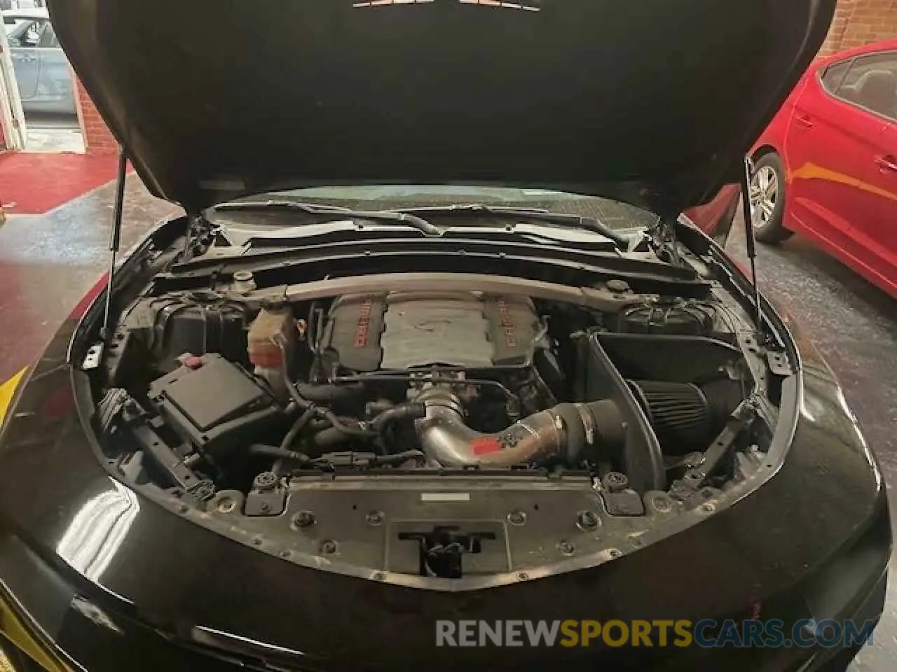 7 Photograph of a damaged car 1G1FH3D72K0137481 CHEVROLET CAMARO 2019