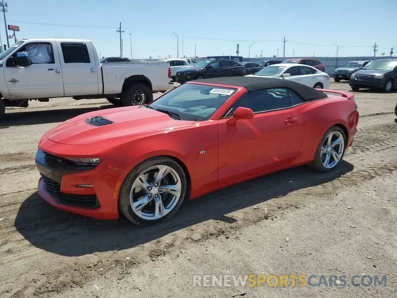 1 Photograph of a damaged car 1G1FH3D7XK0126969 CHEVROLET CAMARO 2019