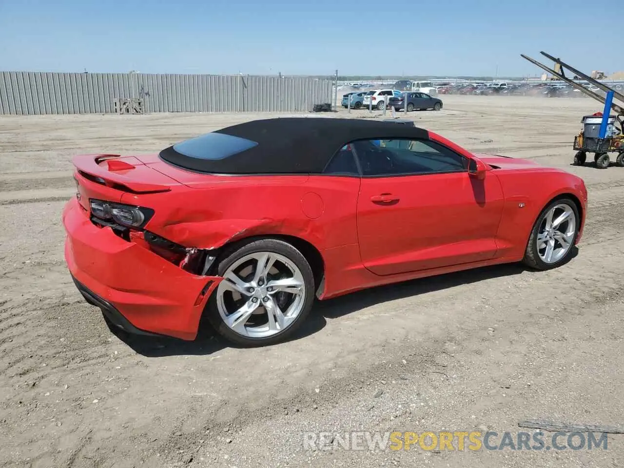 3 Photograph of a damaged car 1G1FH3D7XK0126969 CHEVROLET CAMARO 2019
