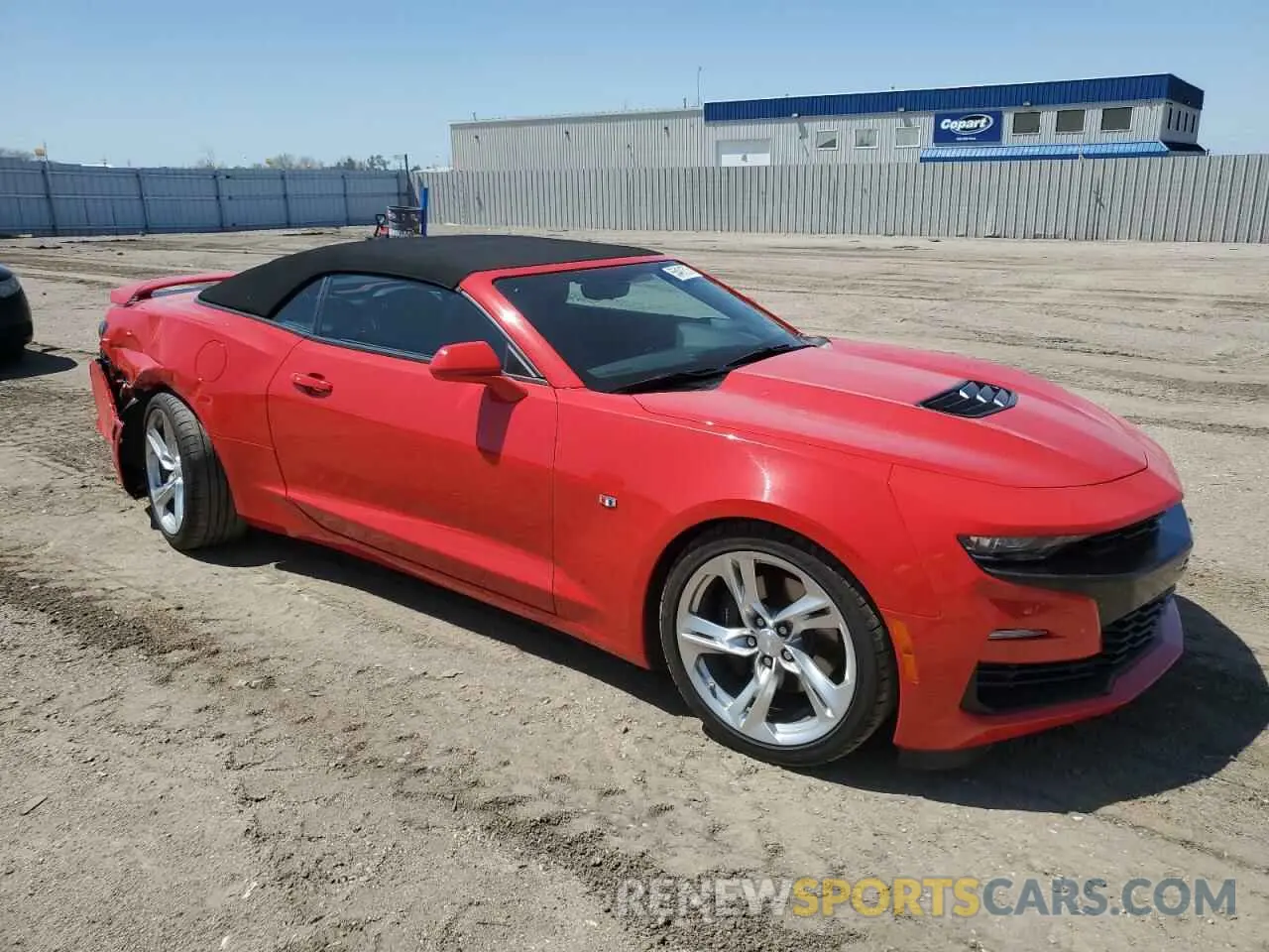 4 Photograph of a damaged car 1G1FH3D7XK0126969 CHEVROLET CAMARO 2019