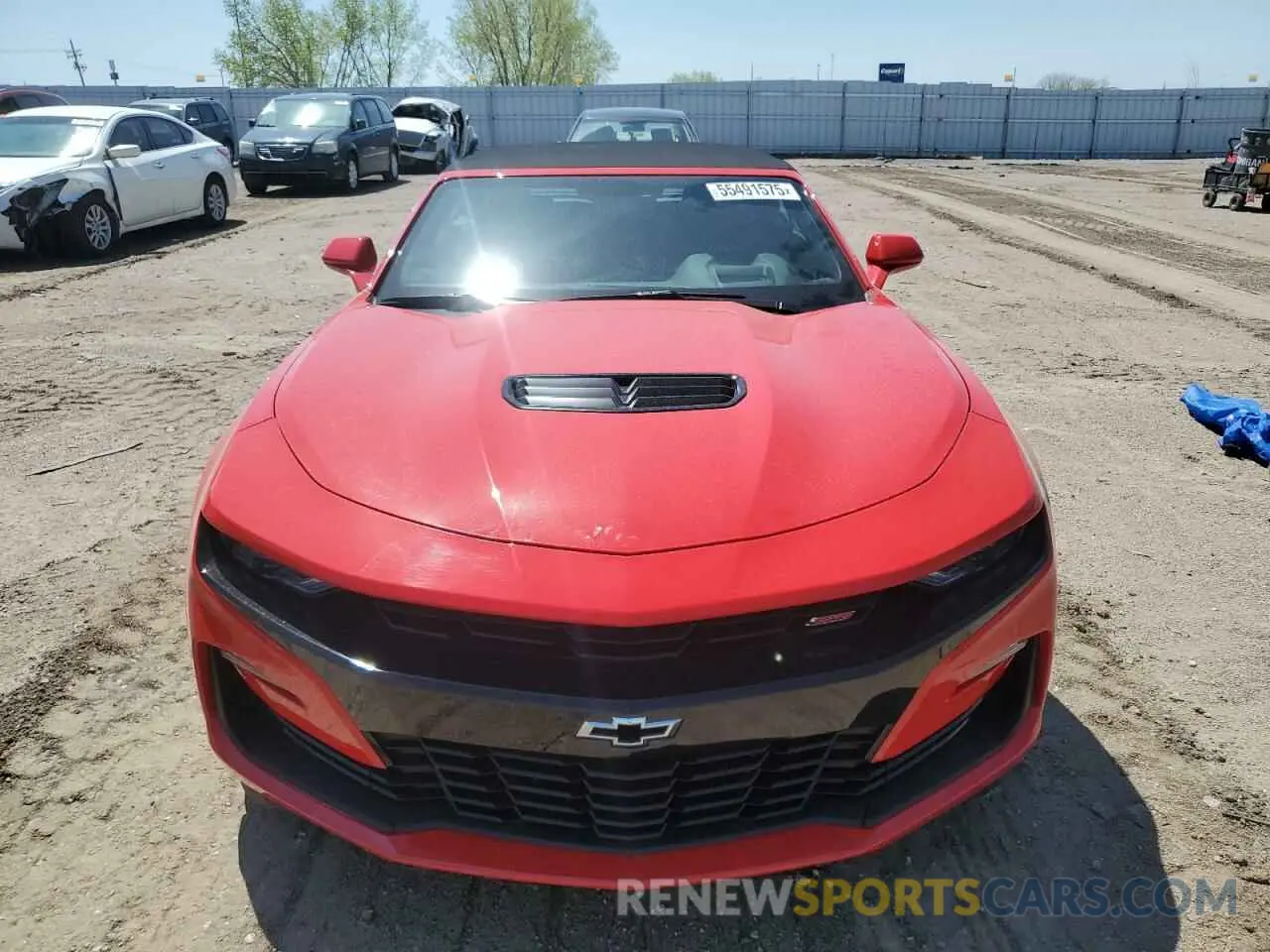 5 Photograph of a damaged car 1G1FH3D7XK0126969 CHEVROLET CAMARO 2019