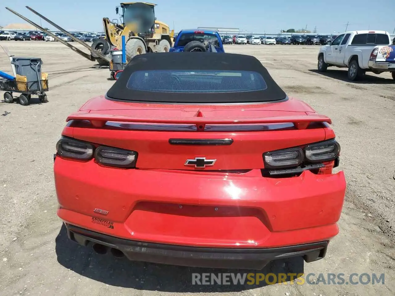 6 Photograph of a damaged car 1G1FH3D7XK0126969 CHEVROLET CAMARO 2019