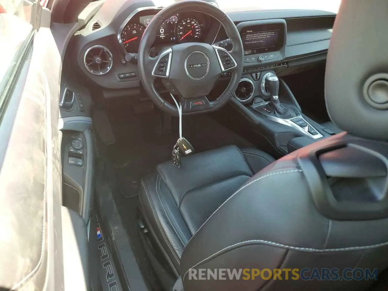 8 Photograph of a damaged car 1G1FH3D7XK0126969 CHEVROLET CAMARO 2019
