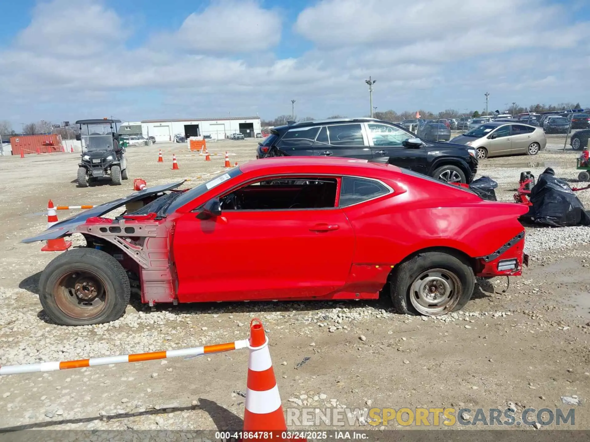 14 Photograph of a damaged car 1G1FJ1R63K0122724 CHEVROLET CAMARO 2019