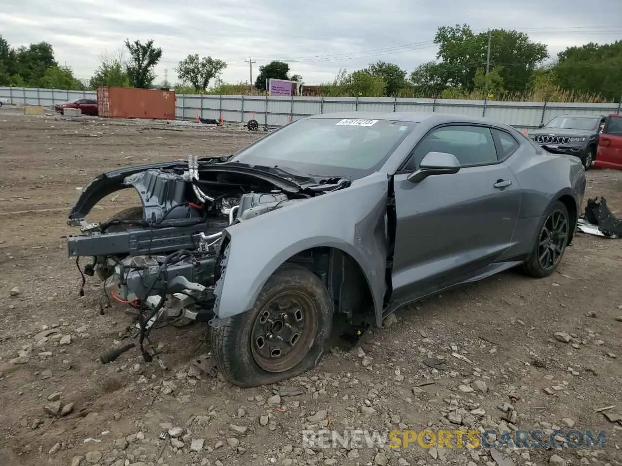 1 Photograph of a damaged car 1G1FK1R60K0116909 CHEVROLET CAMARO 2019