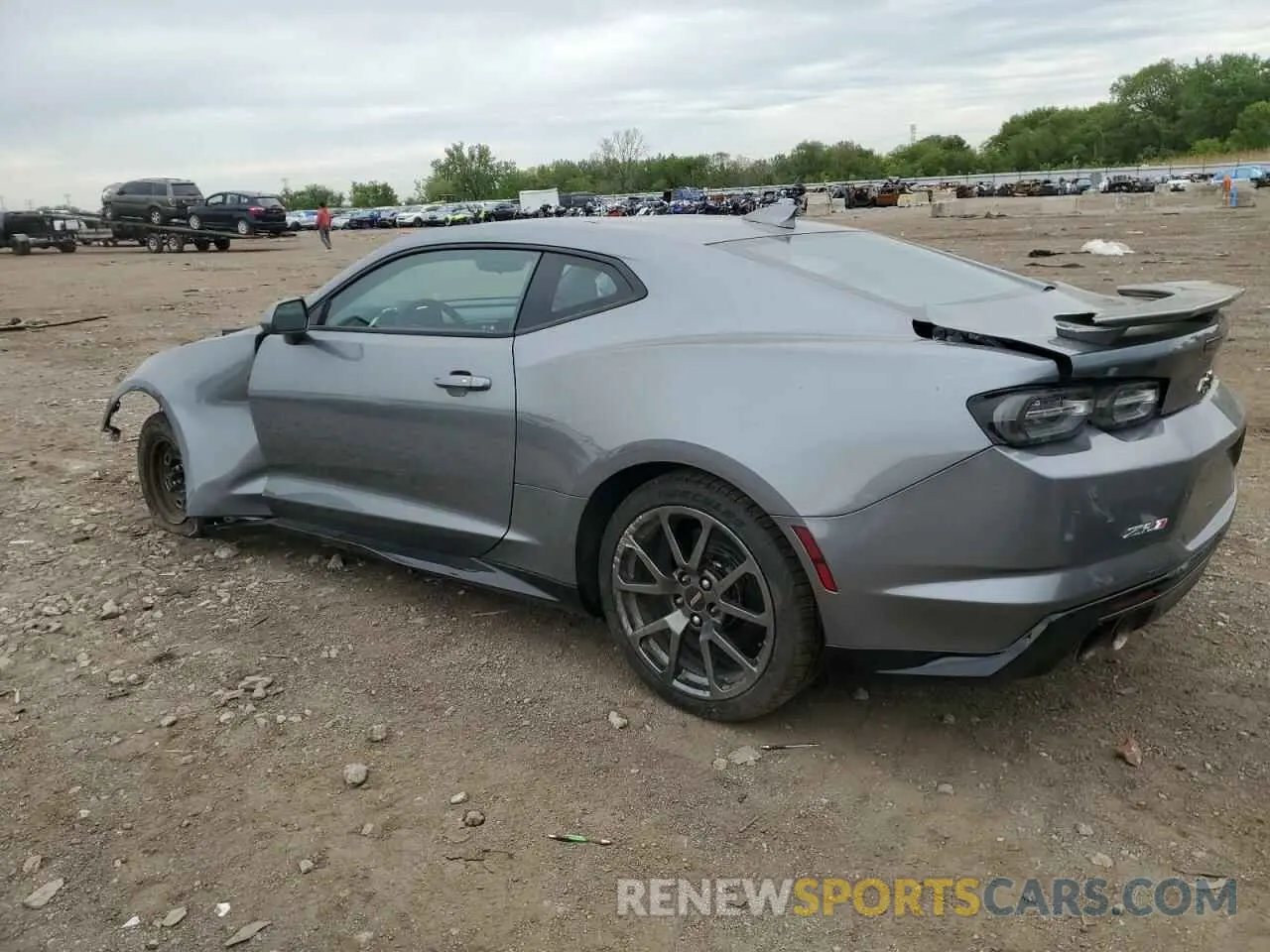 2 Photograph of a damaged car 1G1FK1R60K0116909 CHEVROLET CAMARO 2019