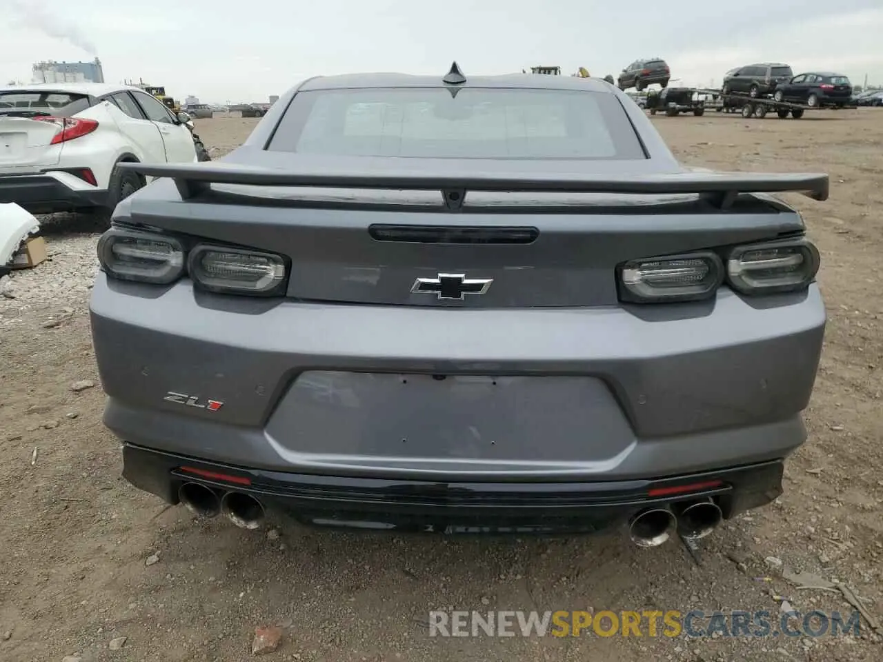 6 Photograph of a damaged car 1G1FK1R60K0116909 CHEVROLET CAMARO 2019