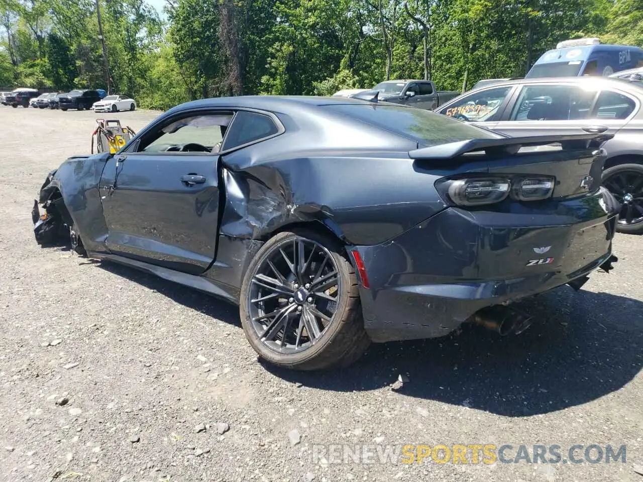 2 Photograph of a damaged car 1G1FK1R61K0132231 CHEVROLET CAMARO 2019