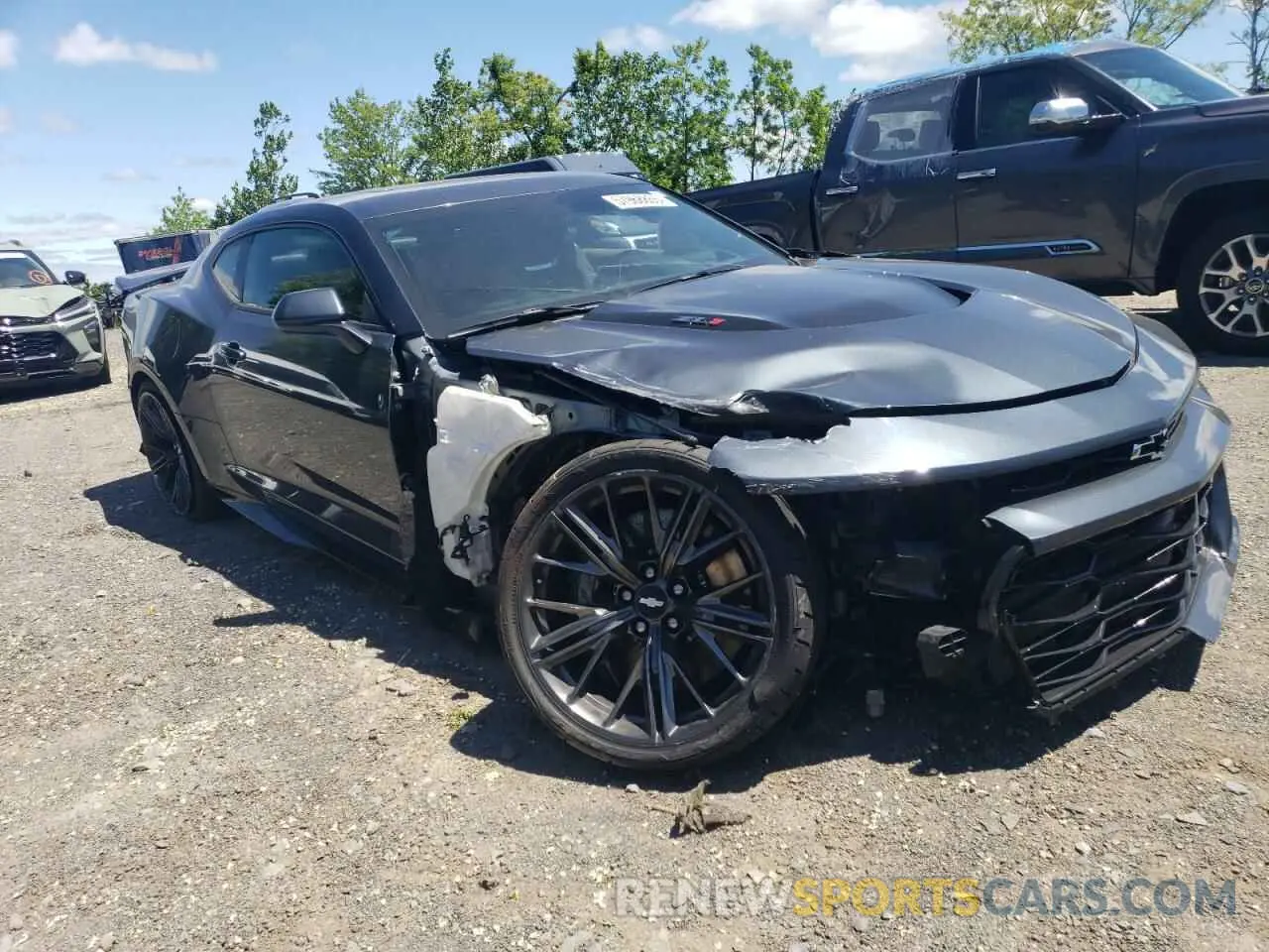 4 Photograph of a damaged car 1G1FK1R61K0132231 CHEVROLET CAMARO 2019