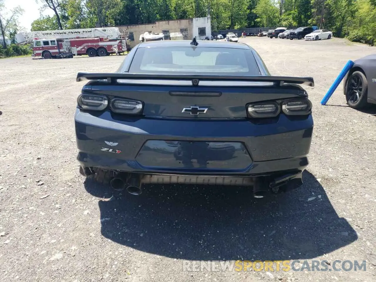 6 Photograph of a damaged car 1G1FK1R61K0132231 CHEVROLET CAMARO 2019