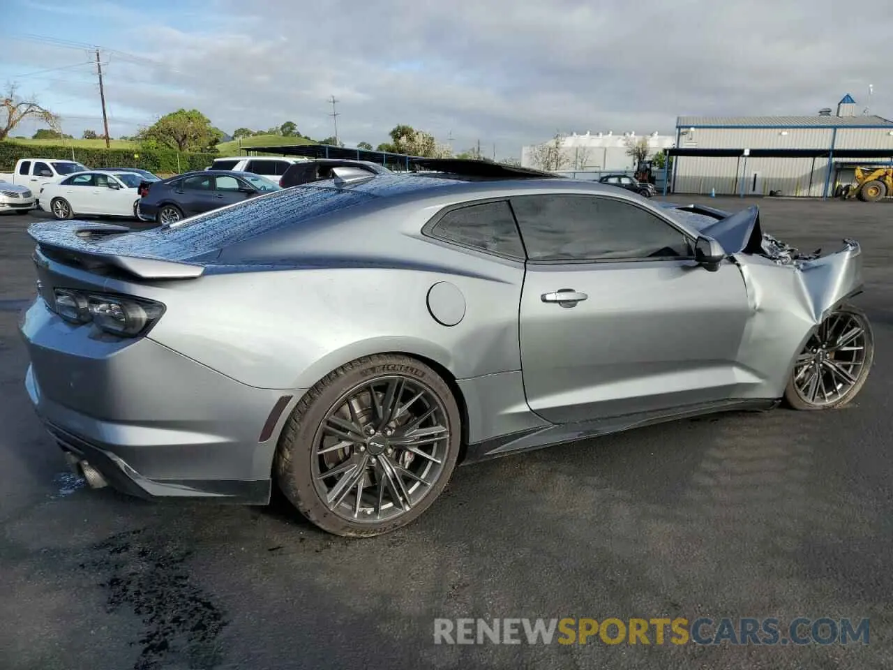 3 Photograph of a damaged car 1G1FK1R62K0115941 CHEVROLET CAMARO 2019