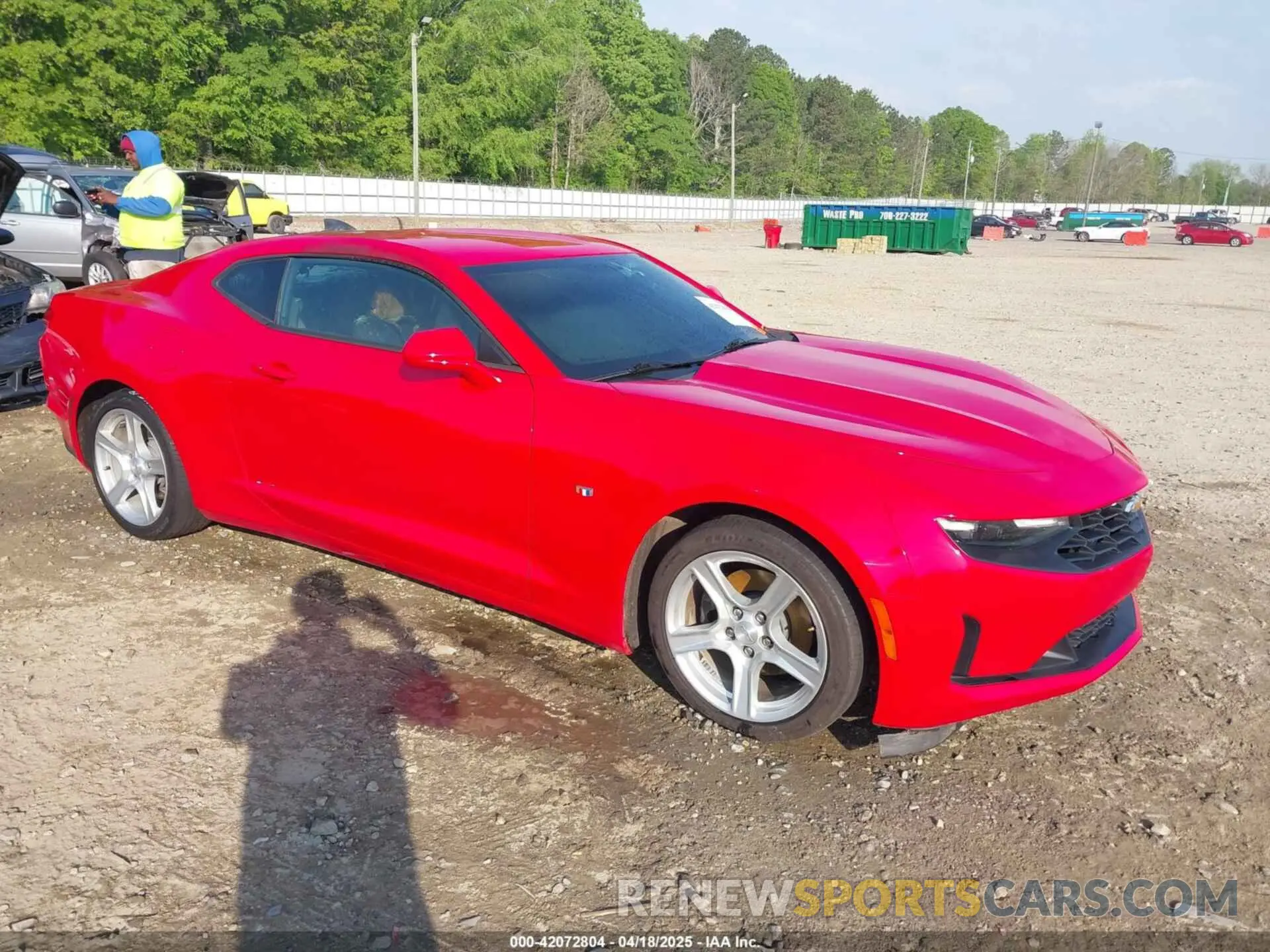 1 Фотография поврежденного автомобиля 1G1FA1RS0L0130021 CHEVROLET CAMARO 2020