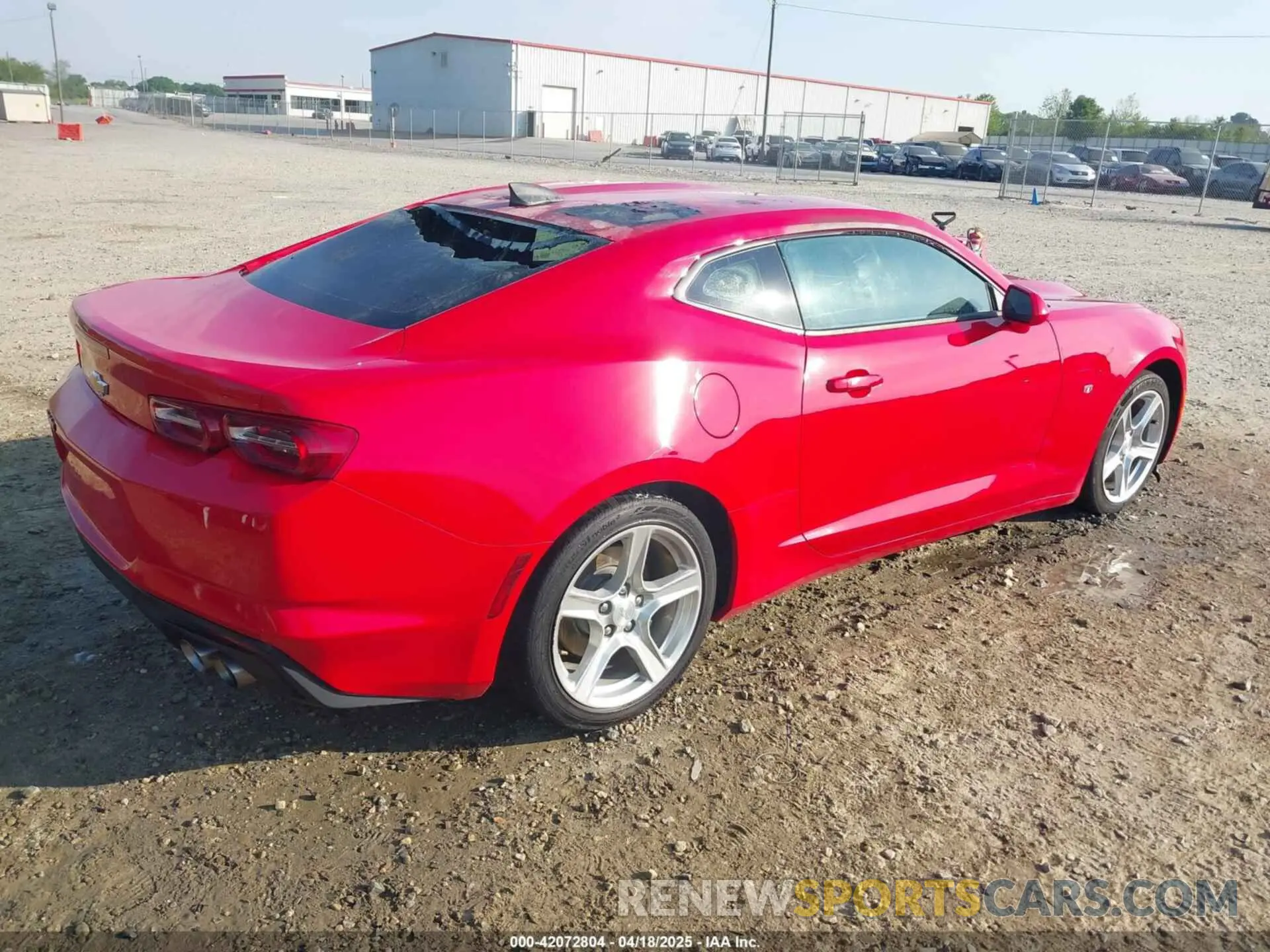 4 Фотография поврежденного автомобиля 1G1FA1RS0L0130021 CHEVROLET CAMARO 2020