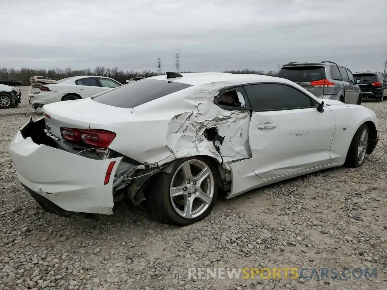 3 Photograph of a damaged car 1G1FB1RS0L0109098 CHEVROLET CAMARO 2020