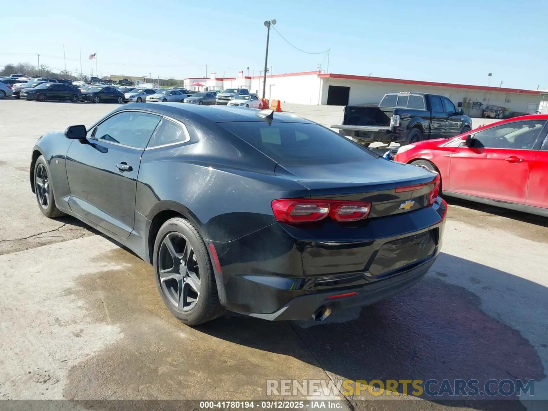 3 Photograph of a damaged car 1G1FB1RS0L0116889 CHEVROLET CAMARO 2020
